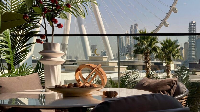 Luxury 1-Bedroom Apartment with Breathtaking Views in The Bluewaters Residence | Dubai